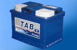 Аккумулятор 60 "TAB POLAR BLUE обратная полярность / кубик