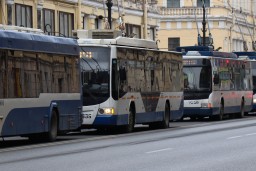За нарушение правил во время пандемии Саратовские троллейбусы сняли с маршрутов